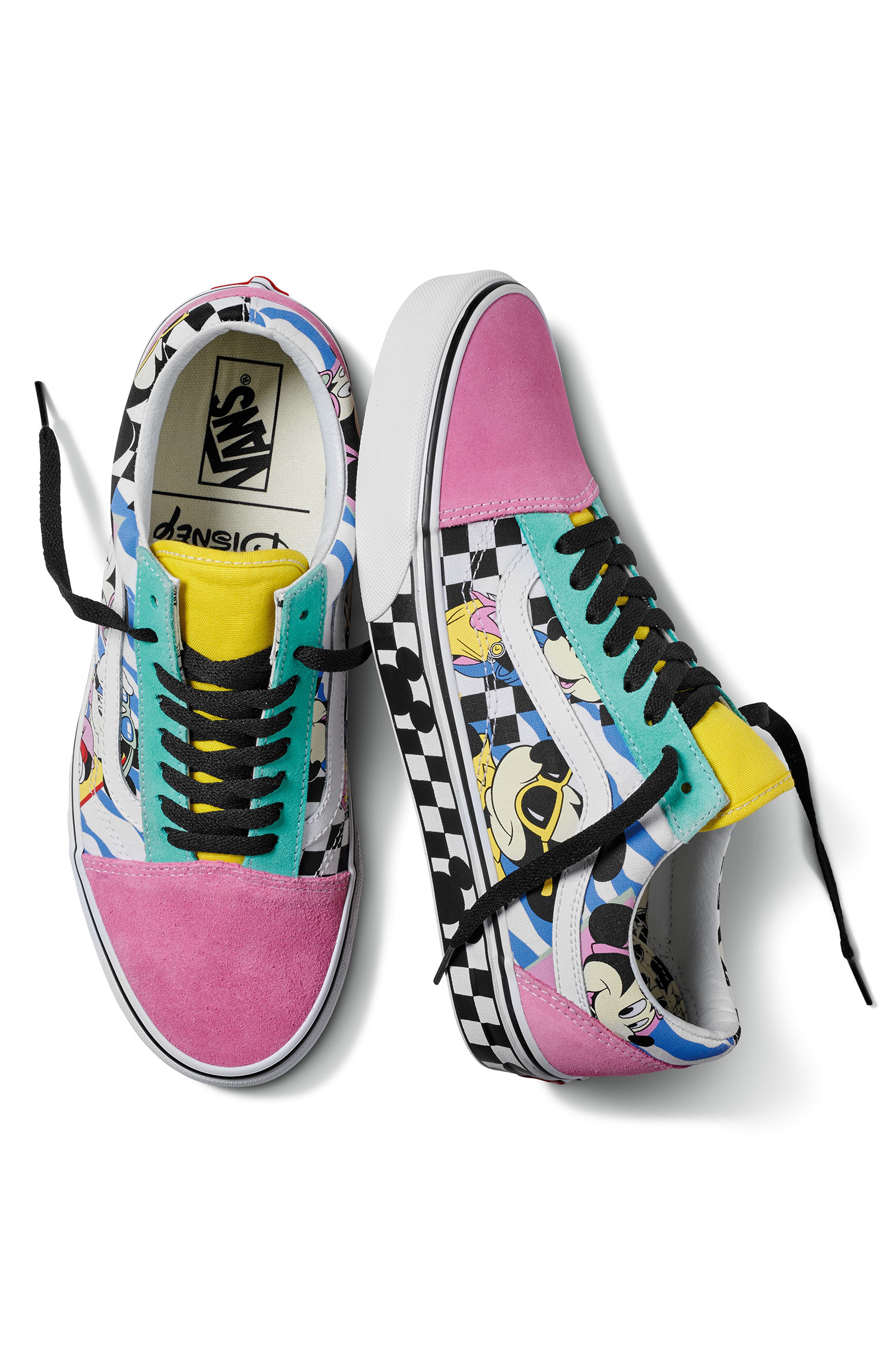 Vans x Disney Old Skool Sneaker, Alternate, color, 