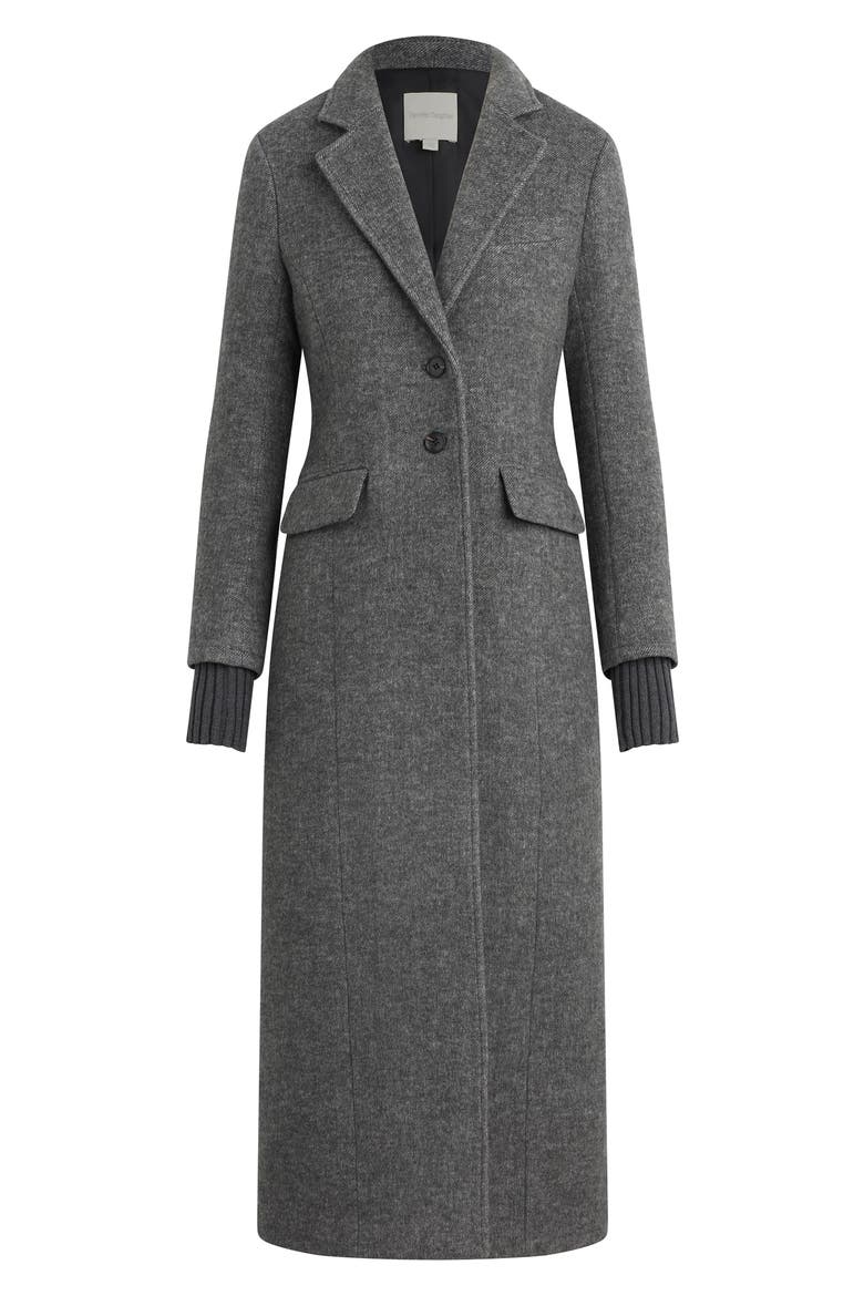 The City Coat, Alternate, color, GREY TWILL