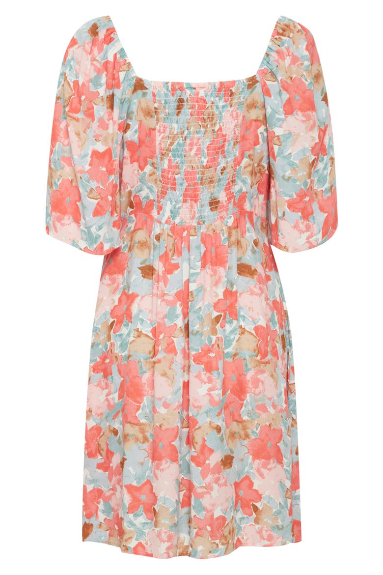 Floral Print Dress, Alternate, color, MULTI FLOWER