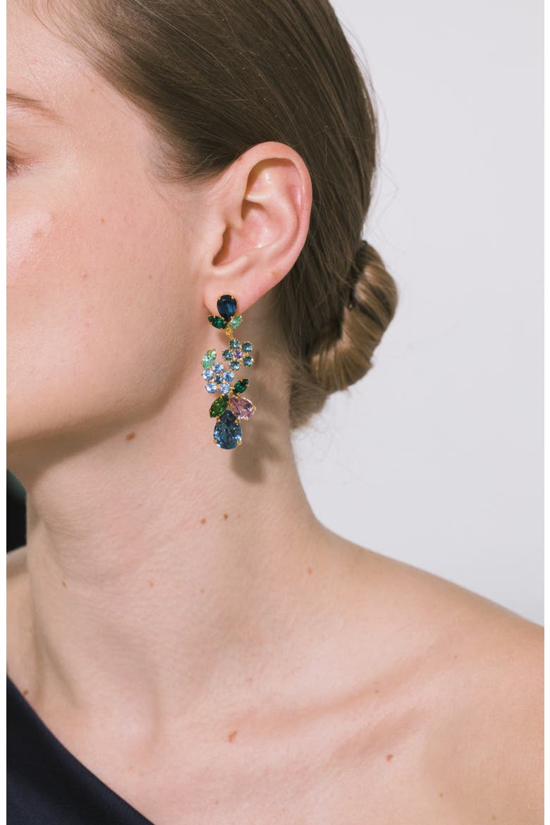 Martella Drop Earrings, Alternate, color, SAPPHIRE MULTI