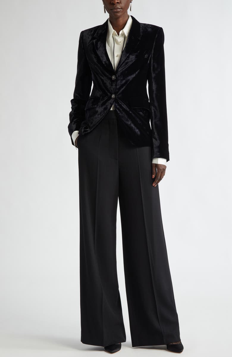 ST. JOHN Tailored Wide Leg Trousers, Alternate, color,