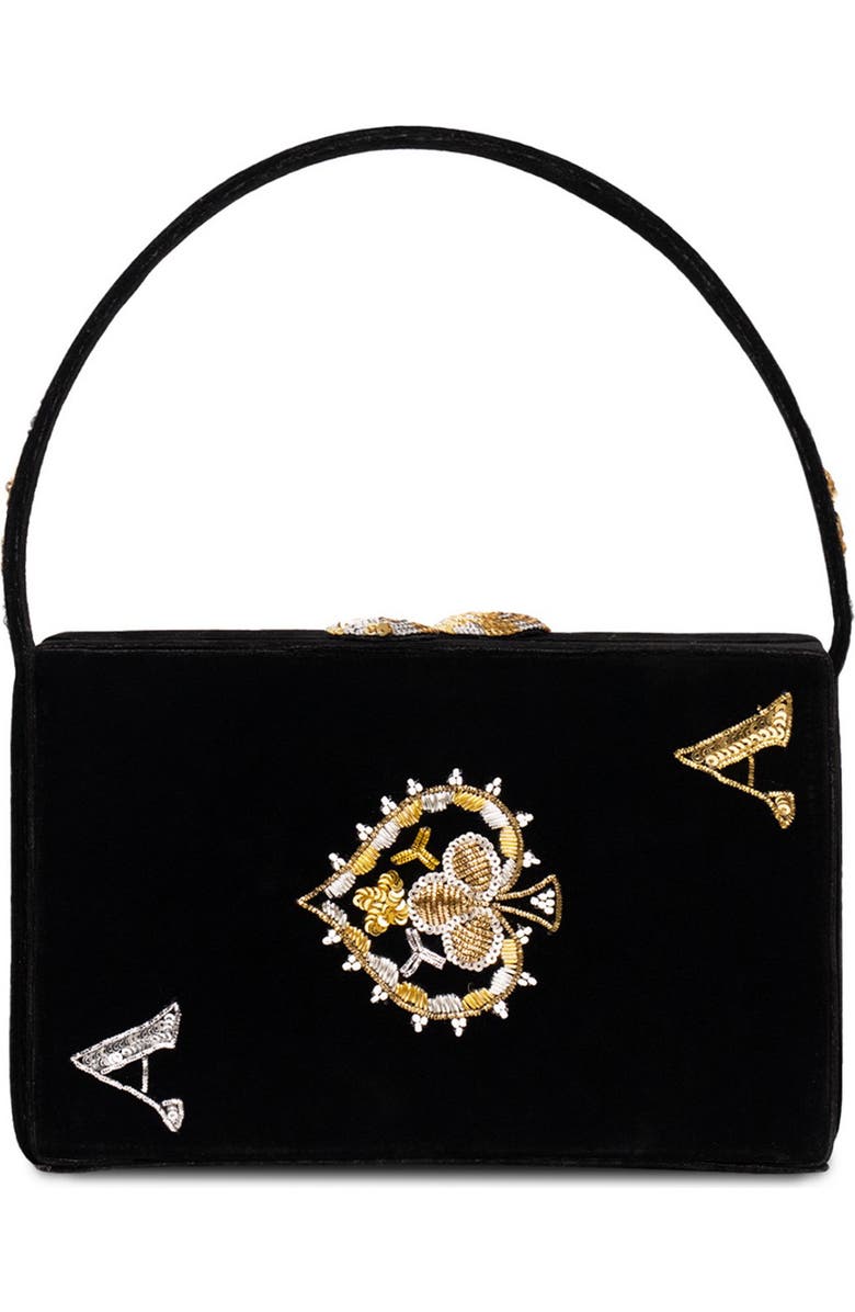 Simitri Poker Bag, Alternate, color, Black