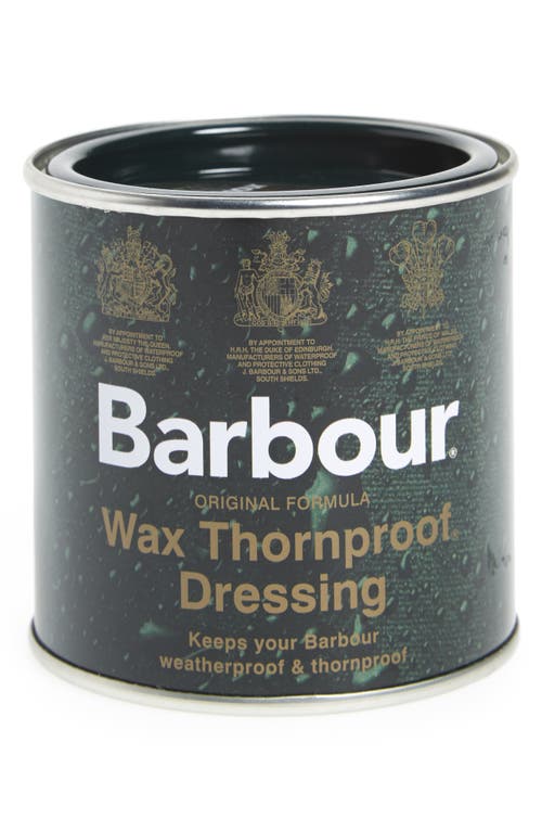 Barbour Original Formula Wax Thornproof Dressing In Black