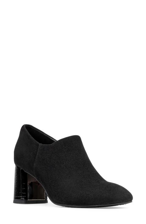 Pleeze Block Heel Bootie (Women)