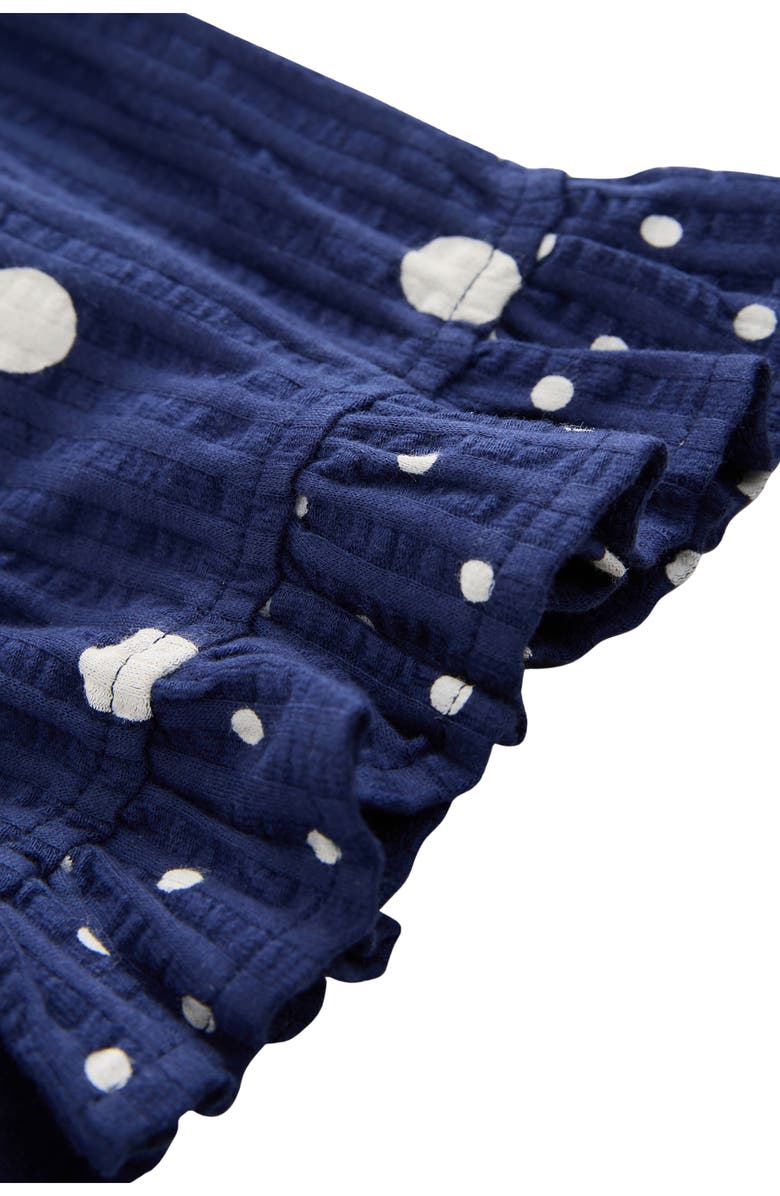 NEXT Kids' Polka Dot Peplum Top & Shorts Set, Alternate, color, Blue