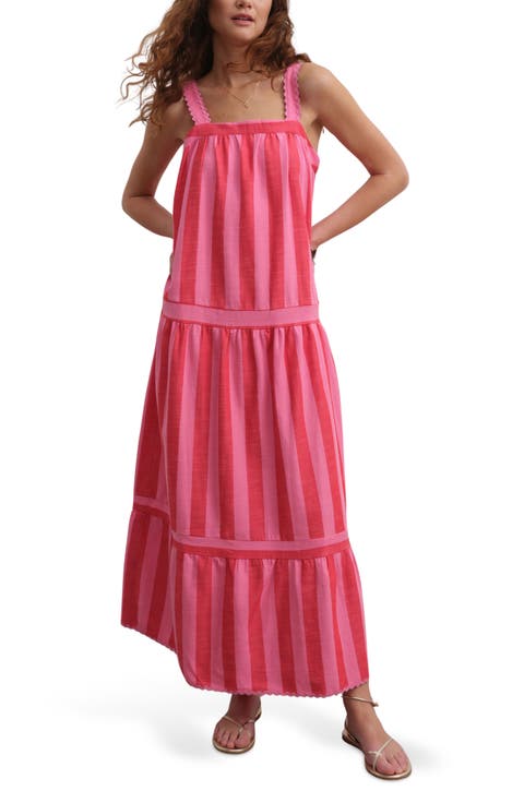 Stripe Maxi Dress