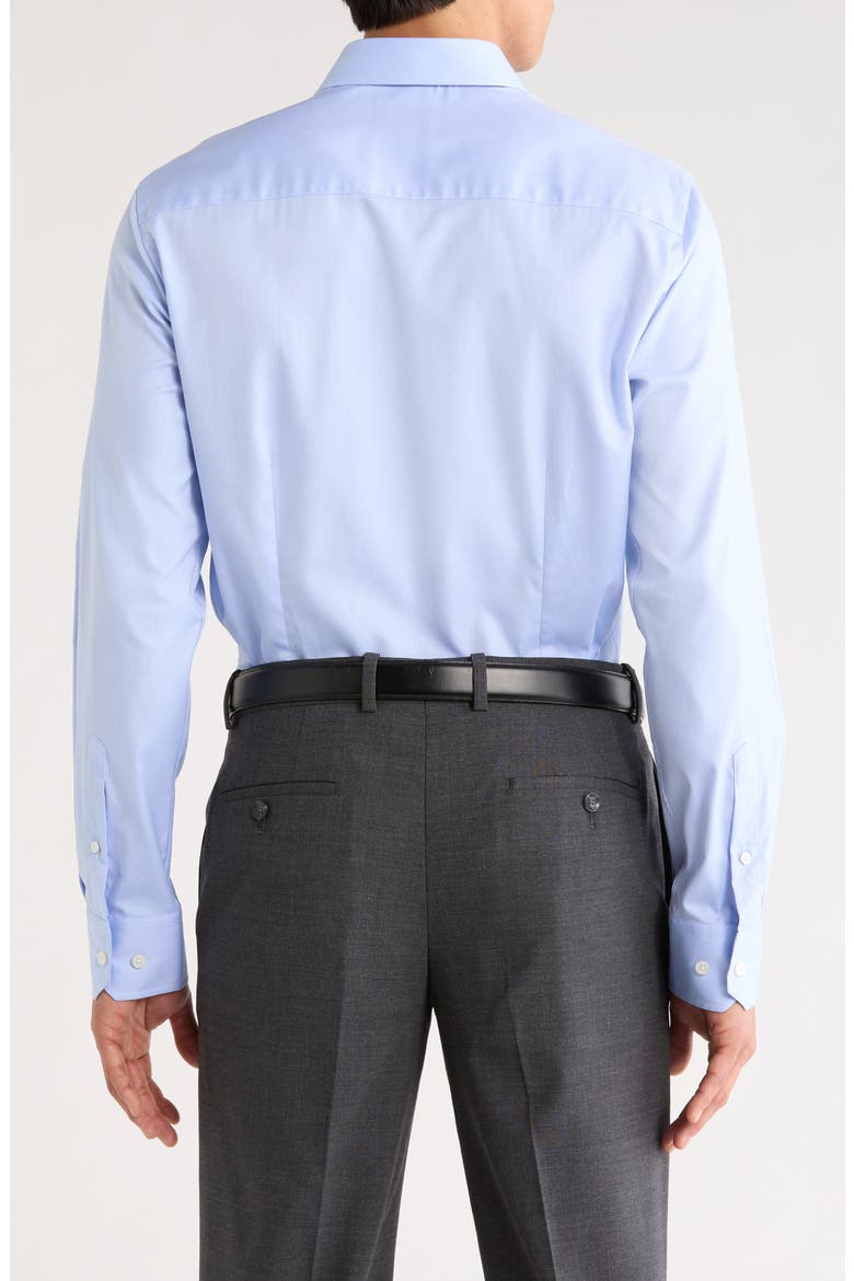Dream Light Blue Cotton Stretch Twill Dress Shirt, Alternate, color, LIGHT BLUE