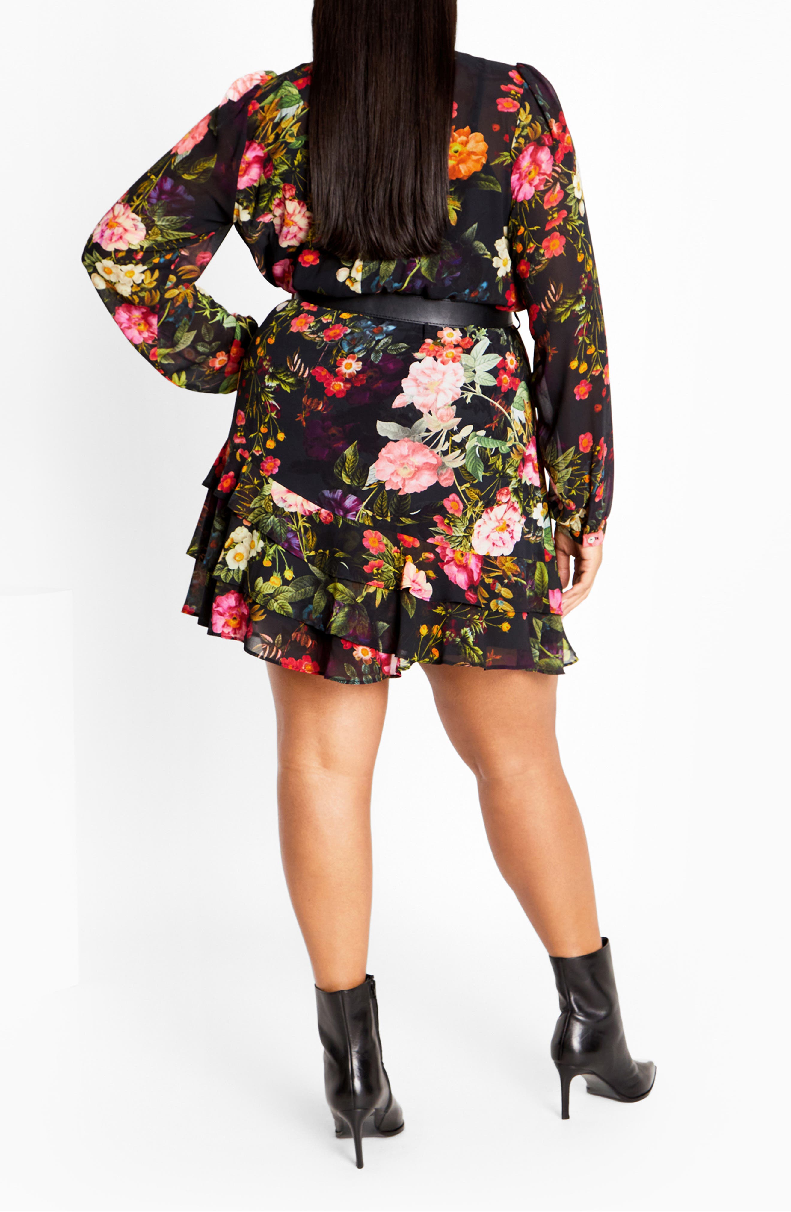 Charlee Floral Belted Dress - image 2