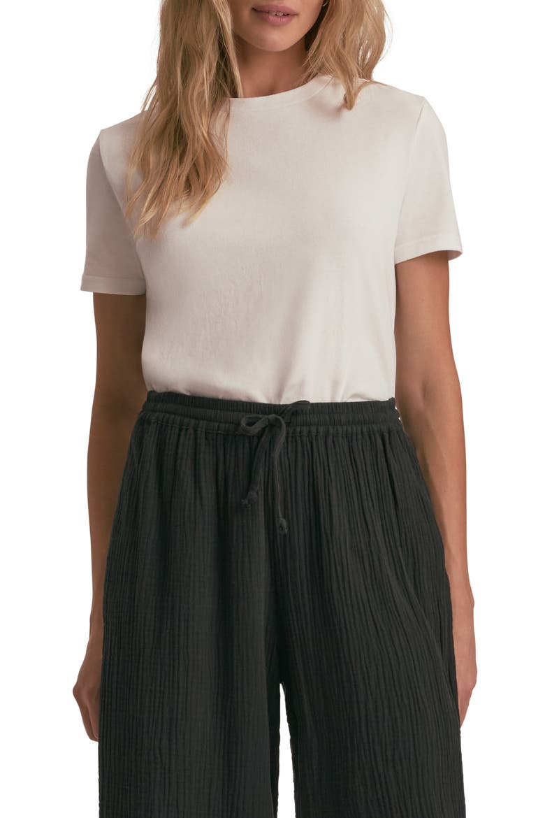 The Penny Crewneck T-Shirt, Main, color, WHITE