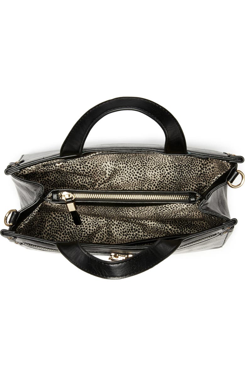 Sole Society Zypa Faux Leather Satchel, Alternate, color,