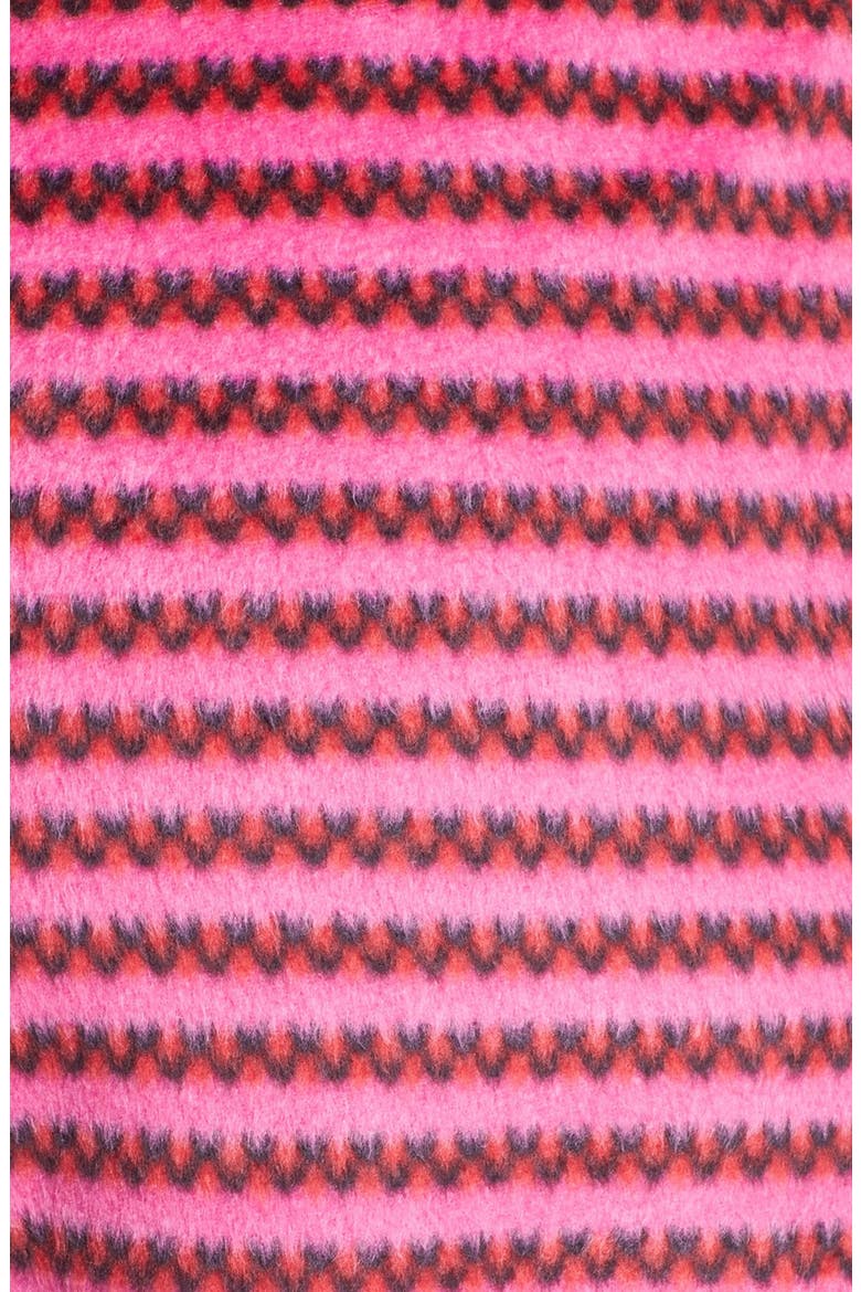 'Chilled Out' Fleece Ski Pajama Pants, Alternate, color, SUPER PINK HEART STRIPE