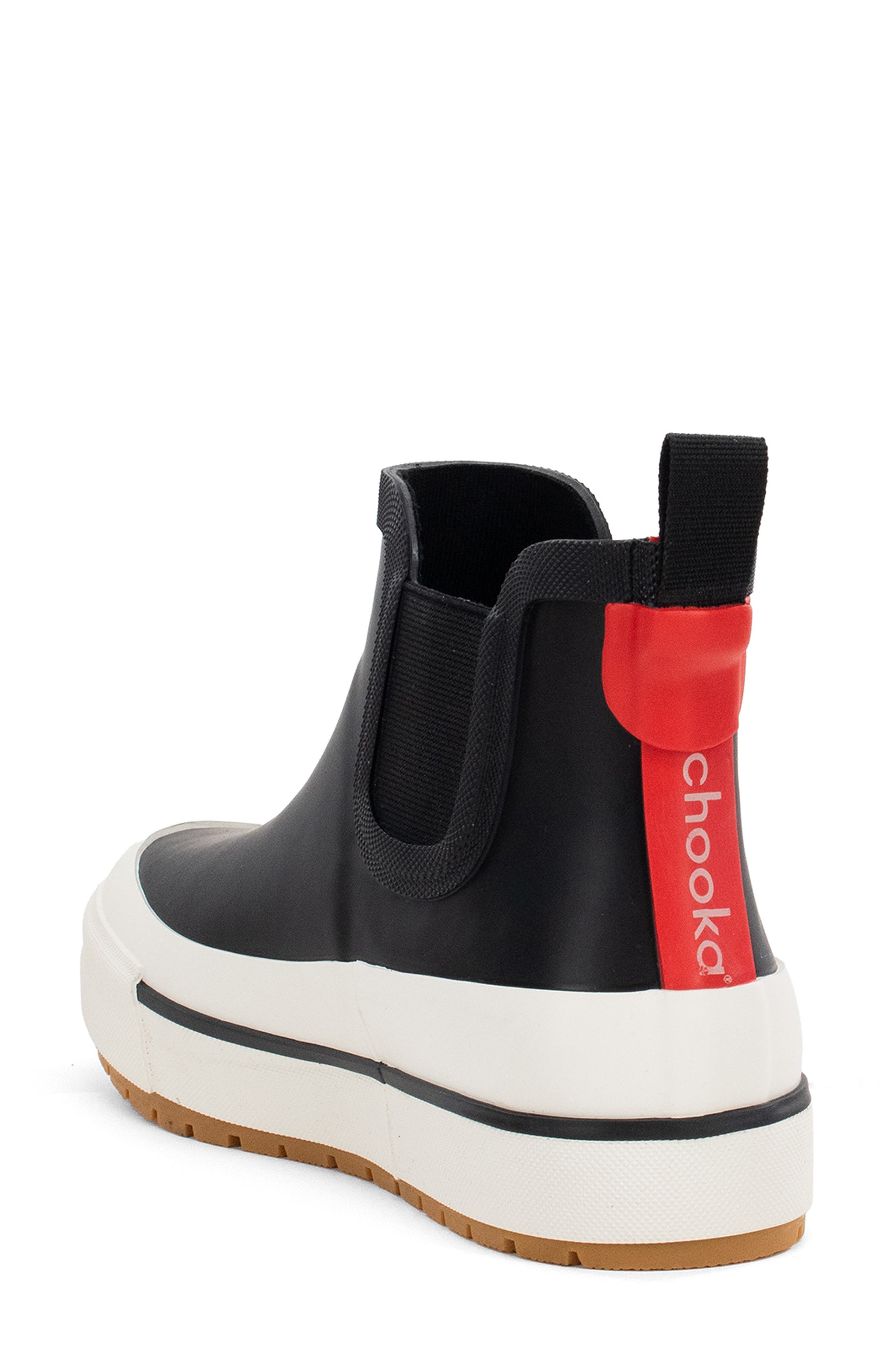 Chooka Marina Waterproof Chelsea Boot, Alternate, color, Black