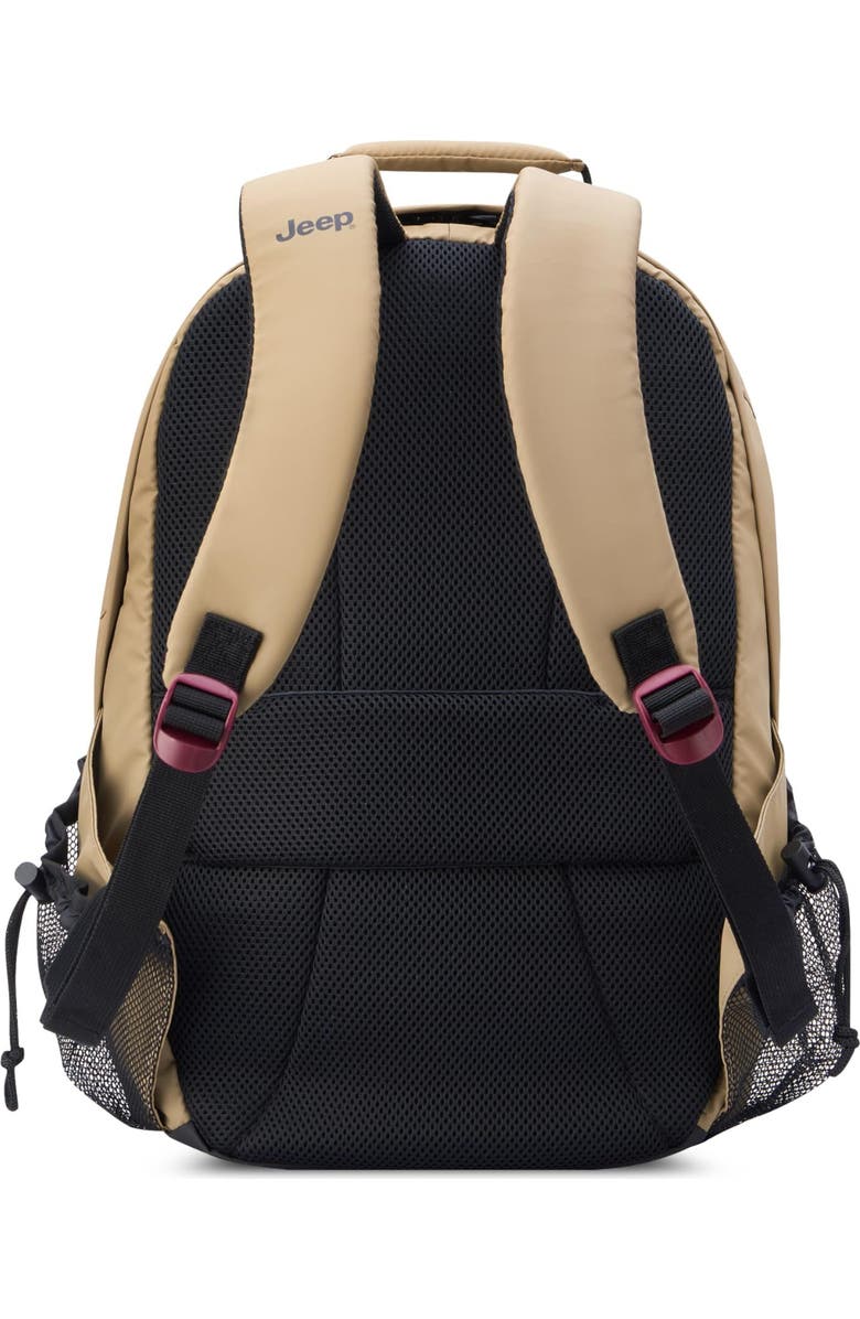 JEEP JS011B 15.6" Laptop Laptop Travel Backpack, Alternate, color, Beige