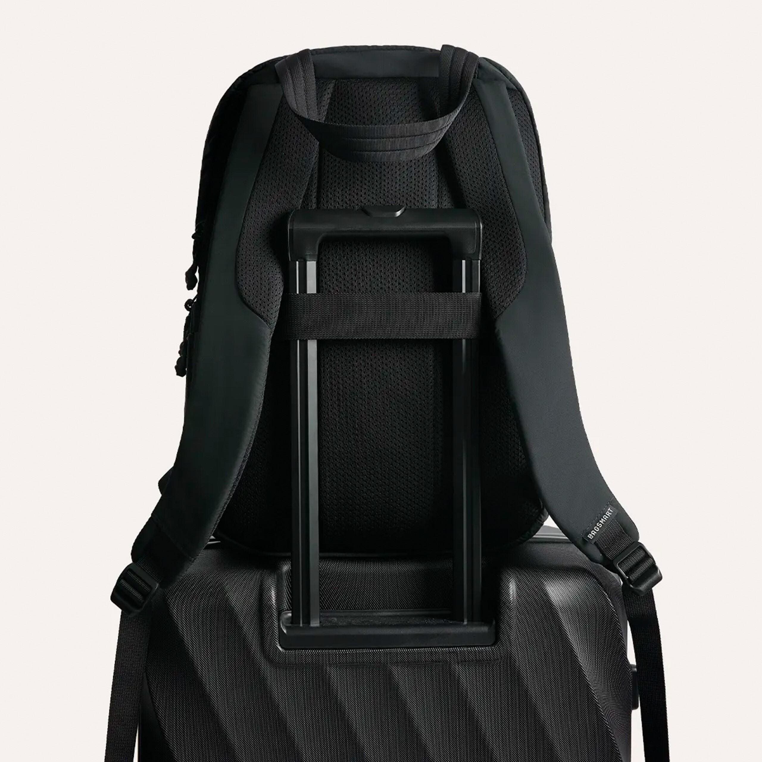 Bagsmart Paz 23L Featherlight Work Backpack, Alternate, color, Black