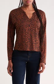 Sanctuary Relaxed Notch Neck T-Shirt