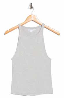 Good American Heritage Stretch Cotton Ribbed Tank