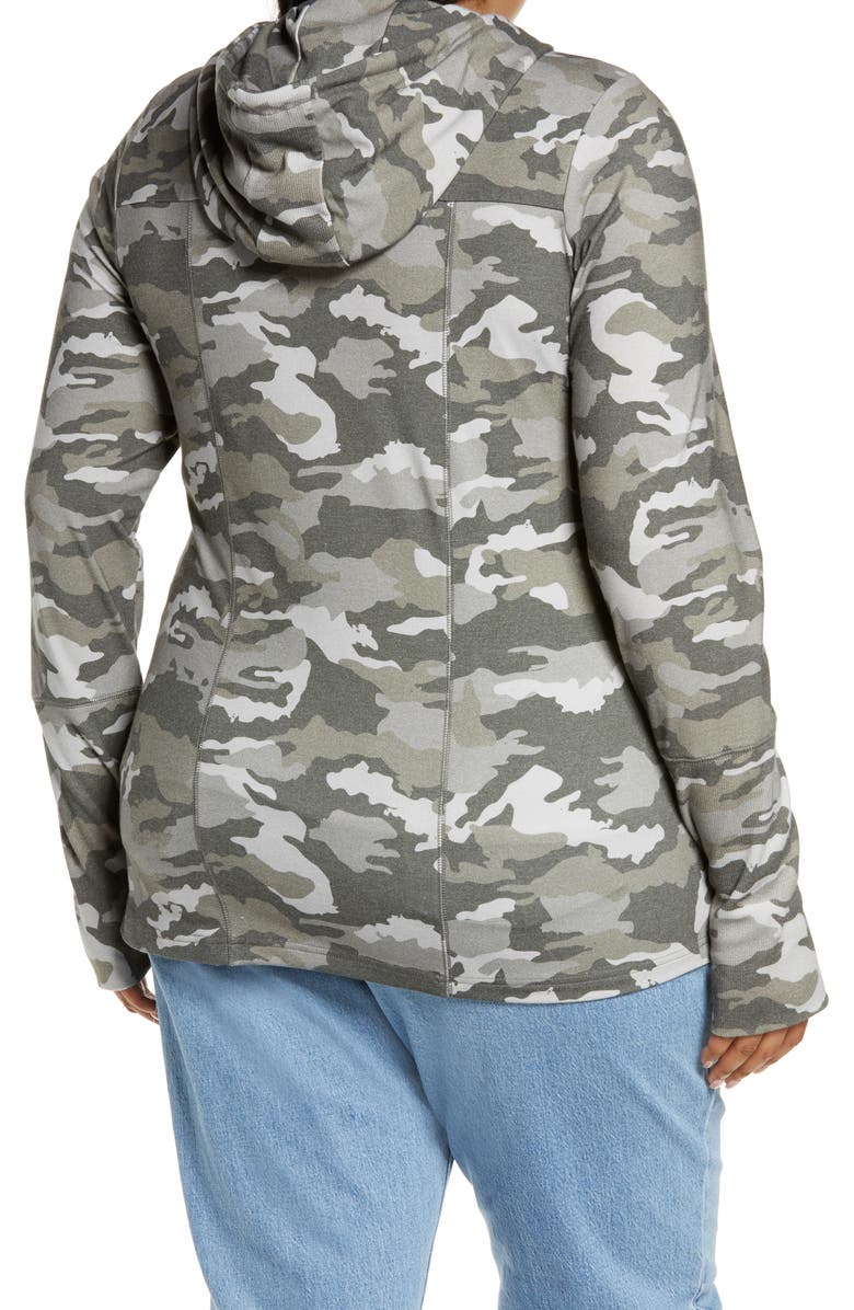 Chaser Camo Zip-Up Hoodie, Alternate, color,