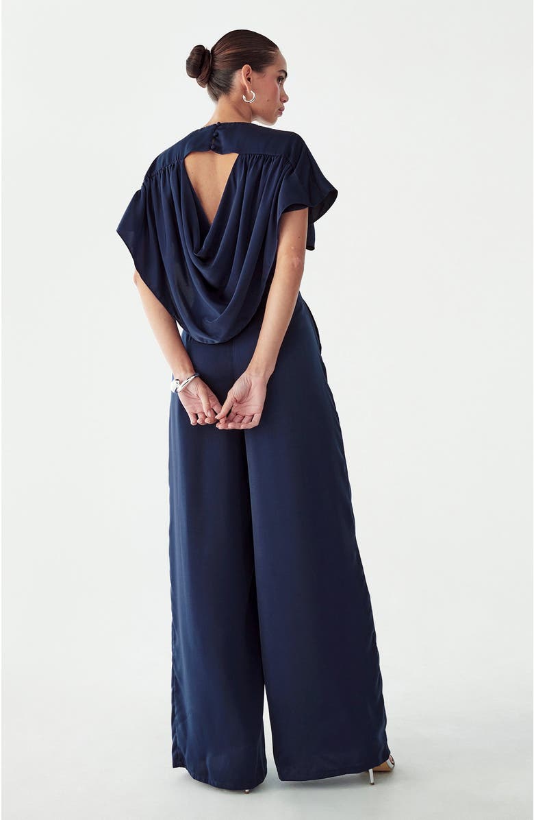 WILLA Lorella Jumpsuit, Alternate, color, Navy Blue