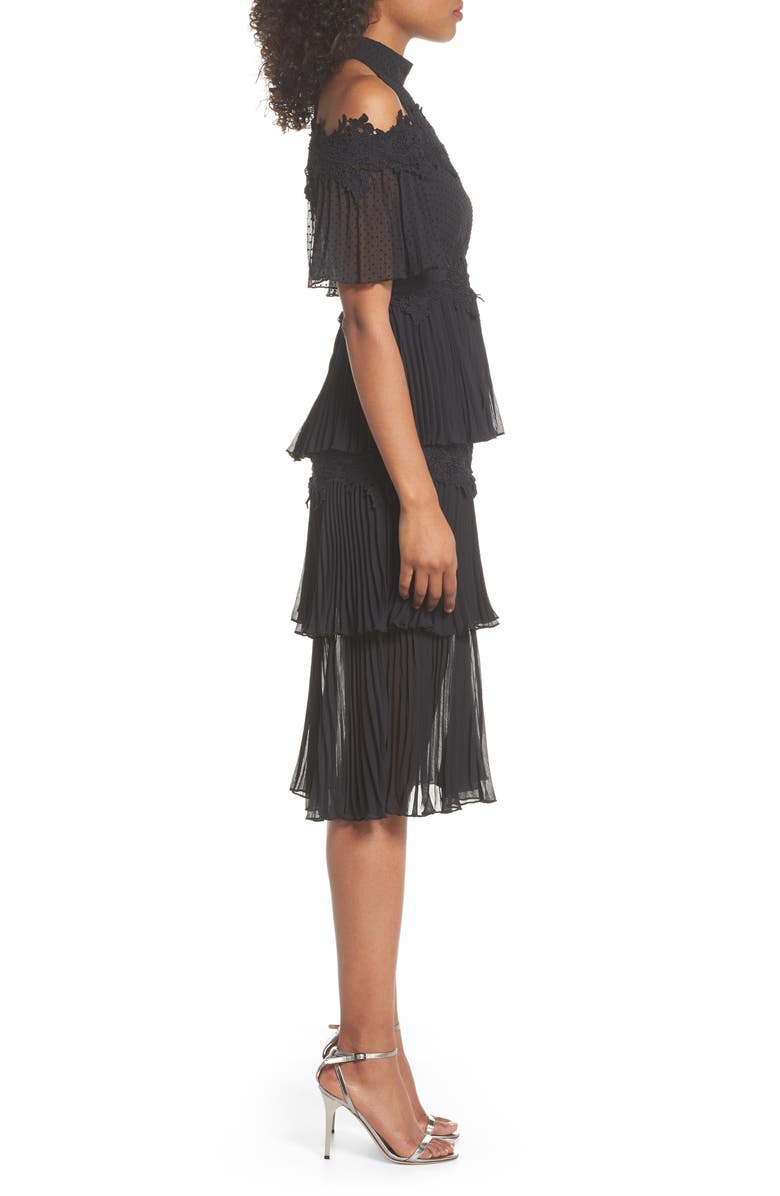 Keepsake the Label Horizons Cold Shoulder Dress, Alternate, color, 