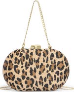 Olga Berg Giselle Woven Clutch
