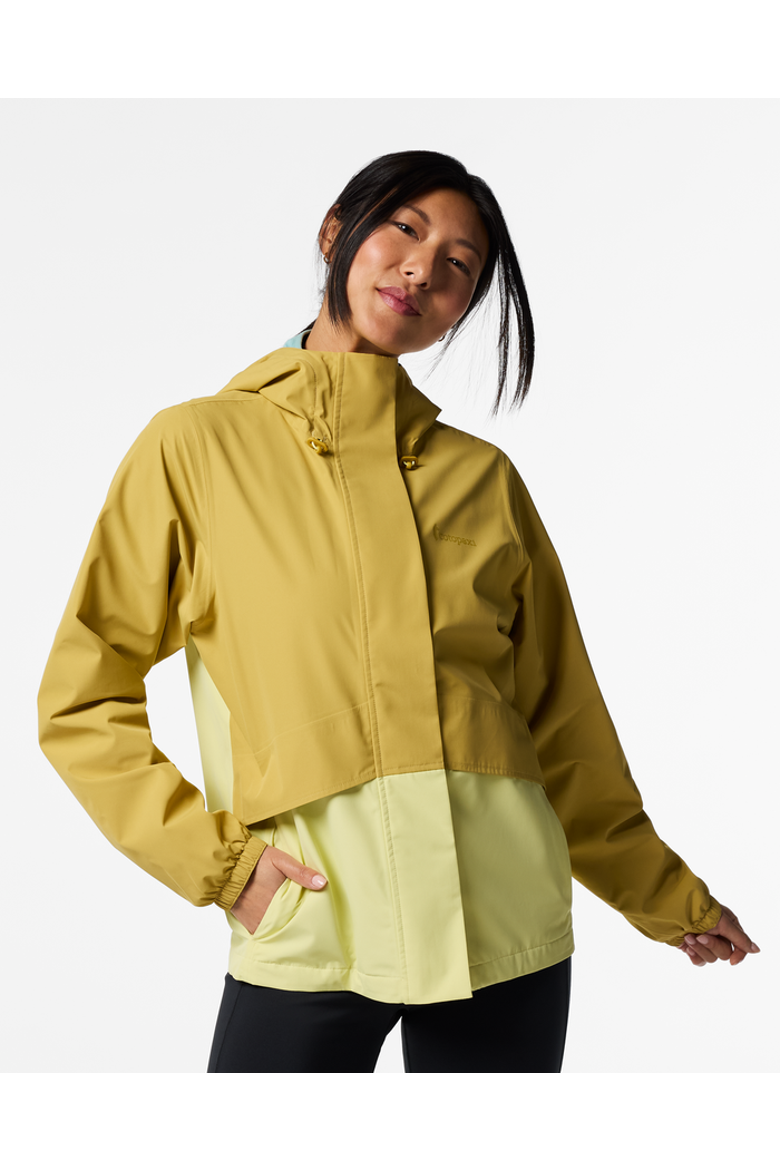 Rayu Rain Jacket - Women's, Main, color, Husk and Honeydew