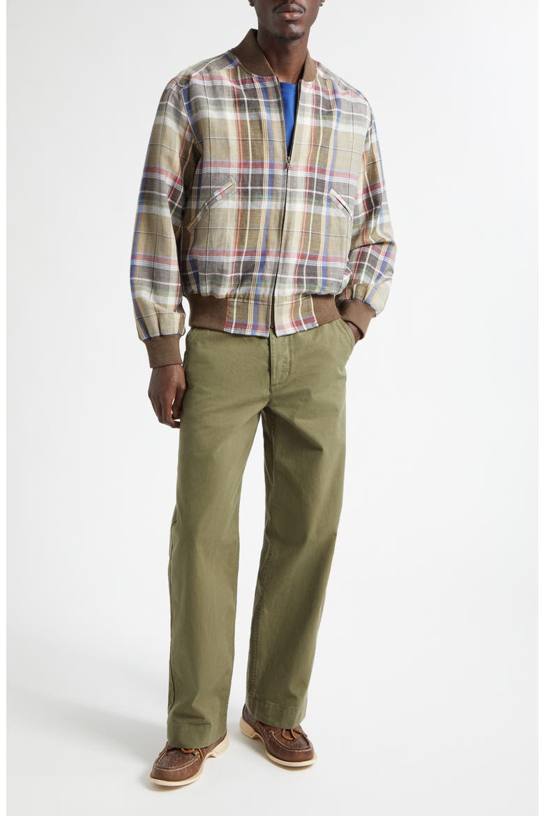 Double Pocket Buckle Back Chinos, Alternate, color, KHAKI