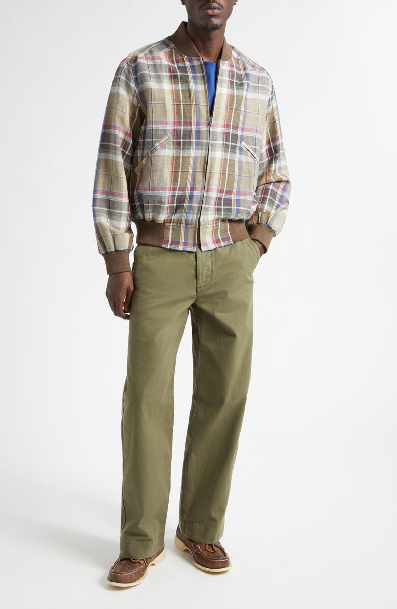 Noah Double Pocket Buckle Back Chinos, Alternate, color, Khaki