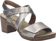 Josef Seibel Grace Ankle Strap Block Heel Sandal