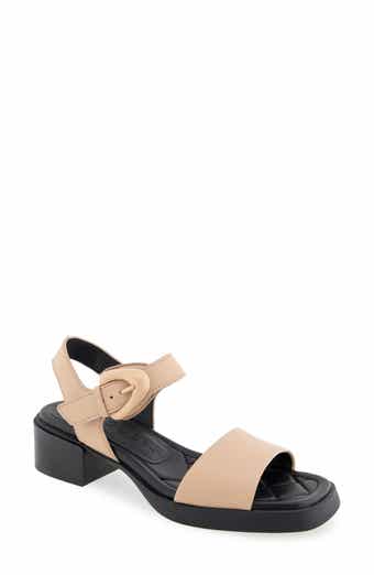 Aerosoles Dorian Block Heel Ankle Strap Sandal