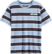 Rip Curl Kids' Eternal Shred Stripe Cotton T-Shirt