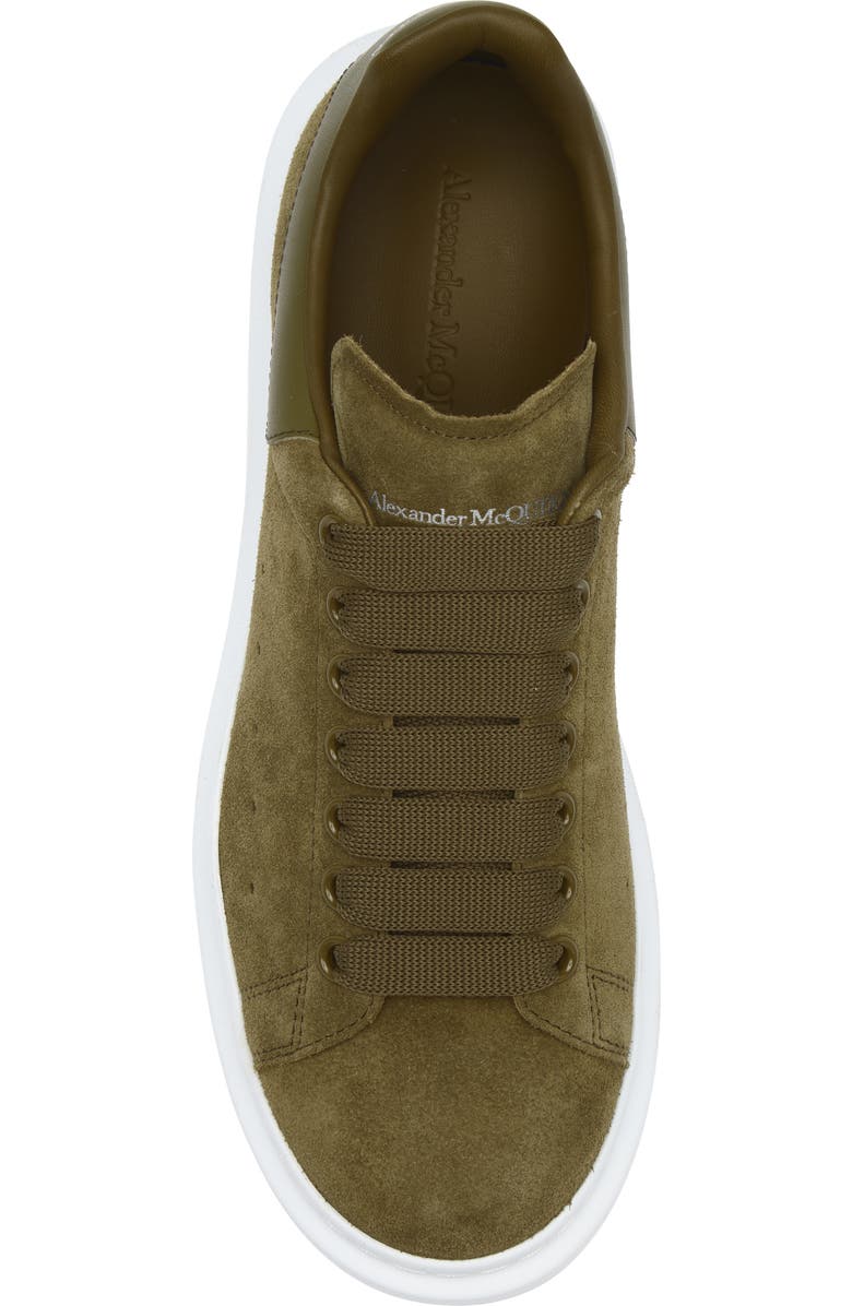 McQueen Oversize Sneaker, Alternate, color, Green
