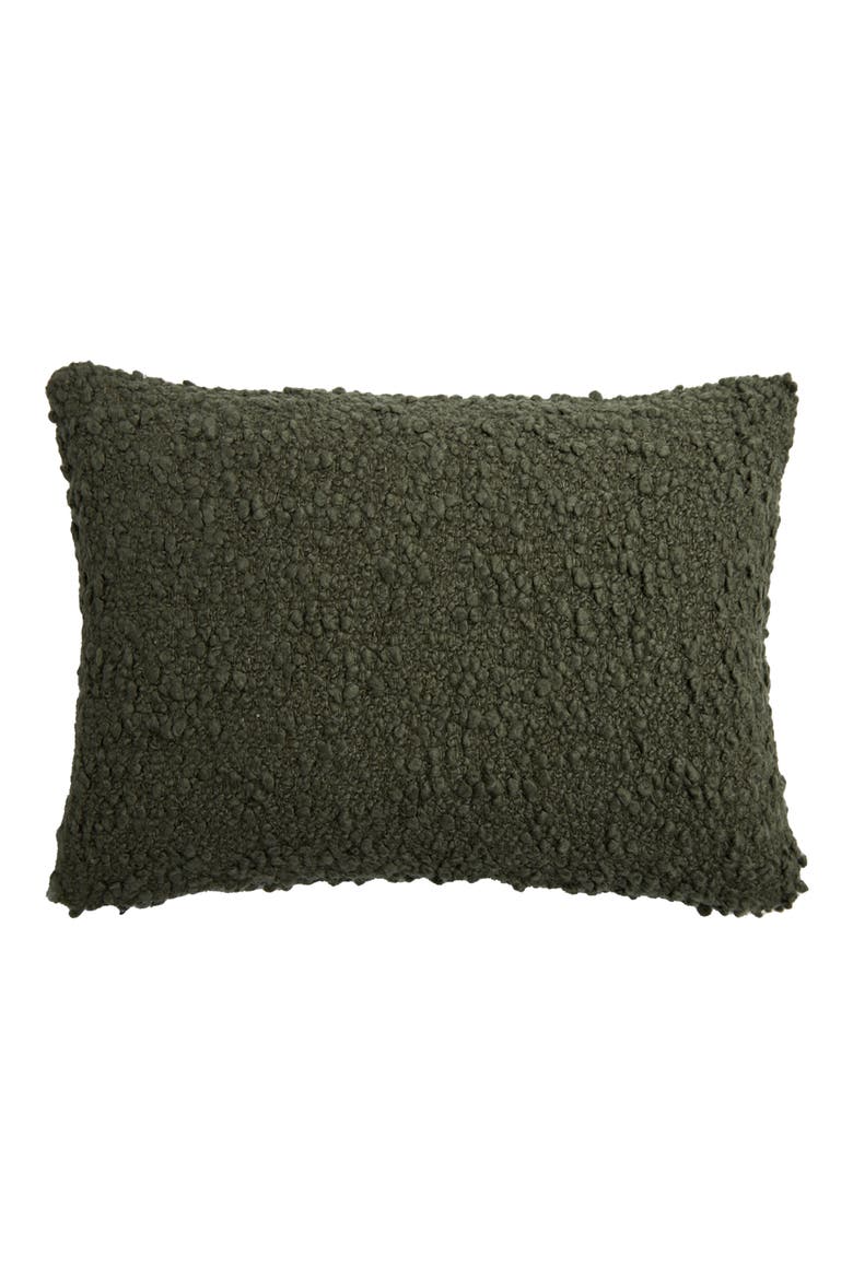 Murphy Bouclé Big Accent Pillow, Main, color, MOSS