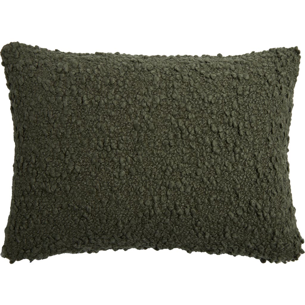 Pom Pom At Home Murphy Bouclé Big Accent Pillow In Green