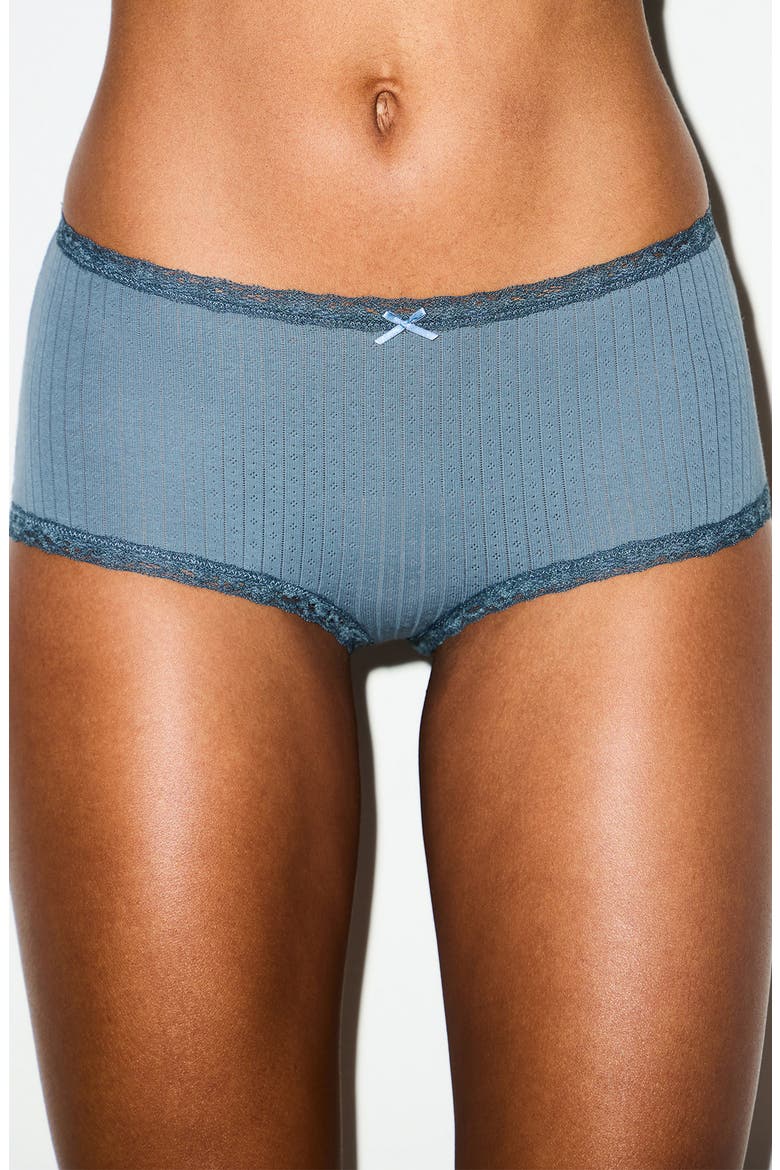 Lightweight Stretch Cotton Boyshorts, Alternate, color, ZIRCON TONAL