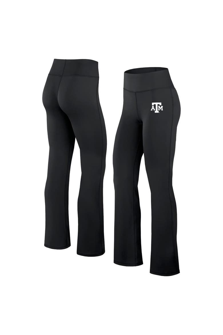 Women's Fanatics Black Texas A&M Aggies Training Camp Maxed Out Flare Leggings, Alternate, color, Black