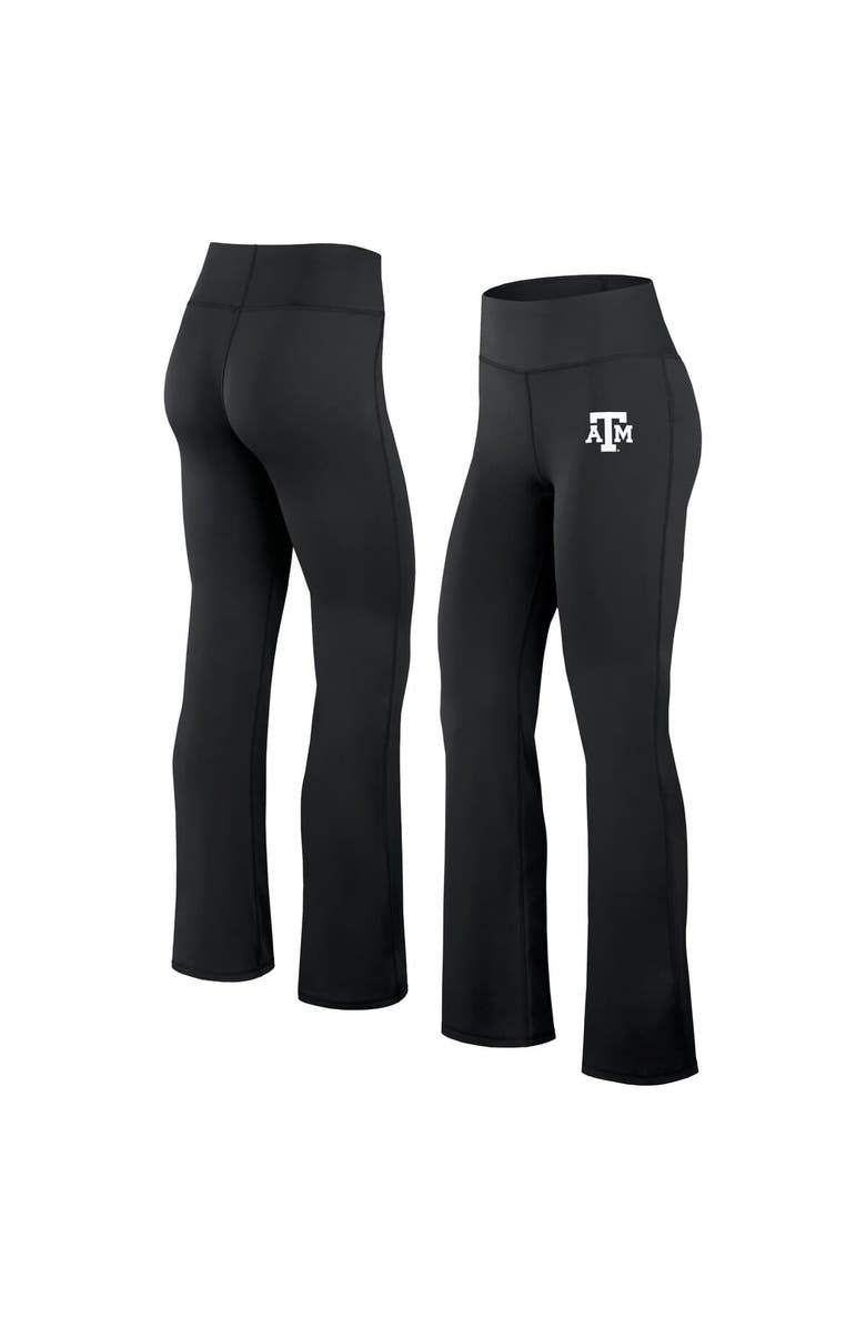 FANATICS Women's Fanatics Black Texas A&M Aggies Training Camp Maxed Out Flare Leggings, Alternate, color, Black