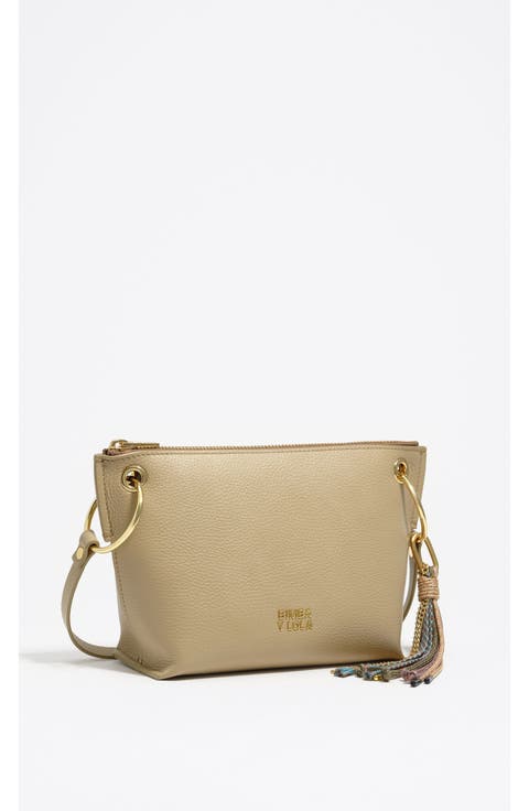 Leather Medium Trapezium Bag