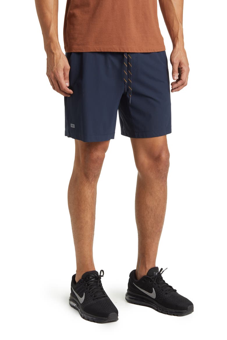 Pursuit 7-Inch Unlined Training Shorts, Main, color, TRUE NAVY