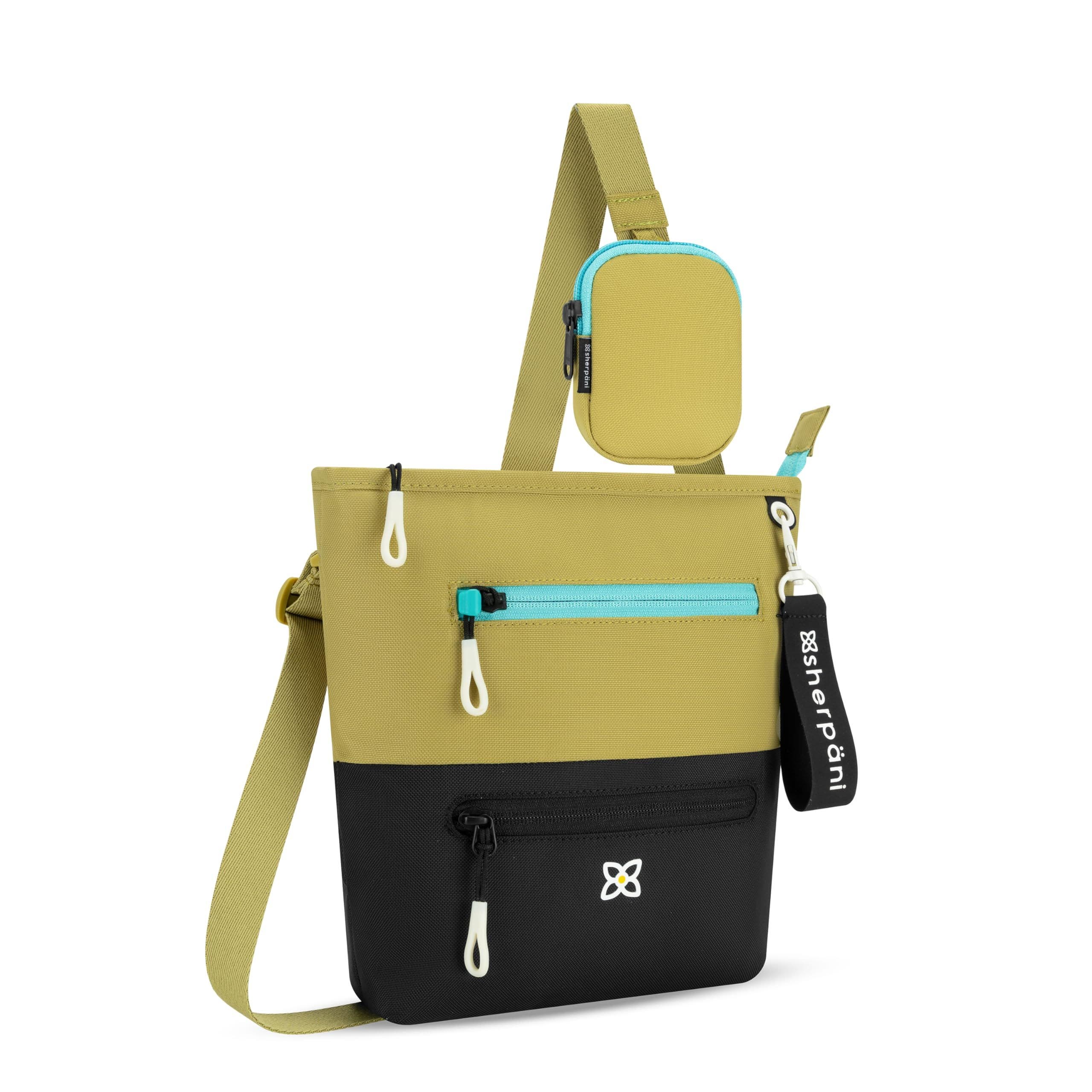 Sherpani Sadie Nylon Crossbody Bag RFID Protection and Removable Coin Purse, Alternate, color, Alchemy