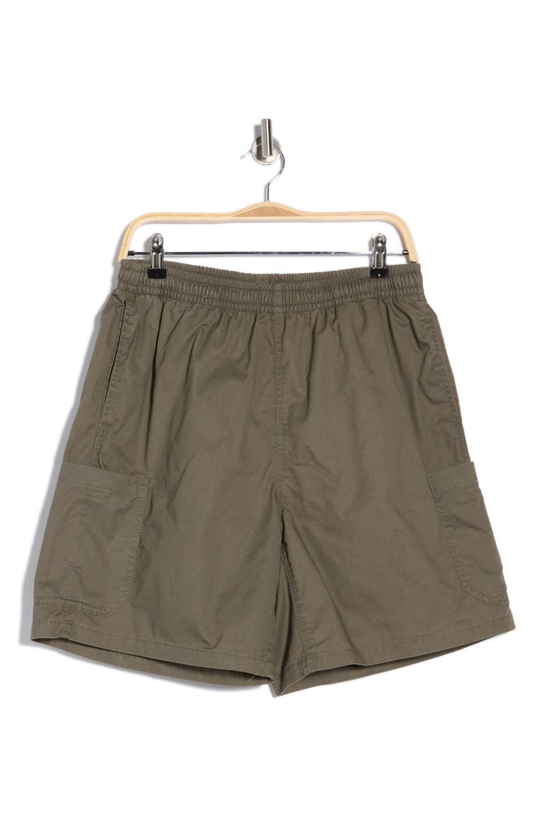 Easy Nelson Cotton Cargo Shorts, Alternate, color, TEA LEAF FADED WASH