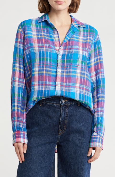 Relaxed Linen Button Up Shirt