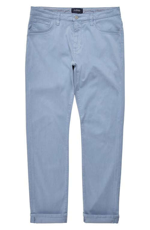 34 Heritage Cool Tapered Slim Fit Twill Pants In Sky Twill