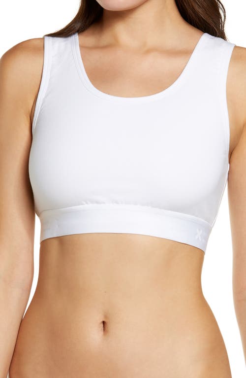 TomboyX Essentials Soft Bra in X White 