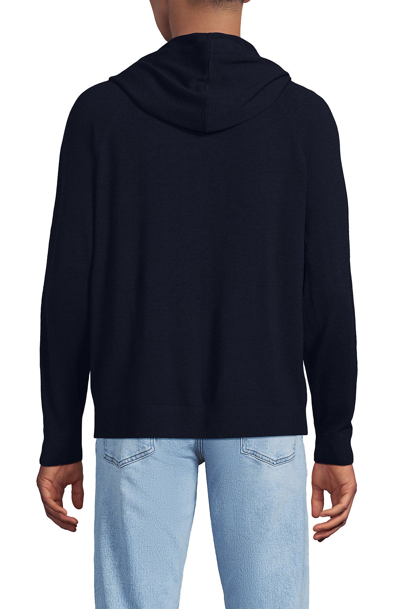Long Sleeve Washable Merino Pullover Hoodie - image 4