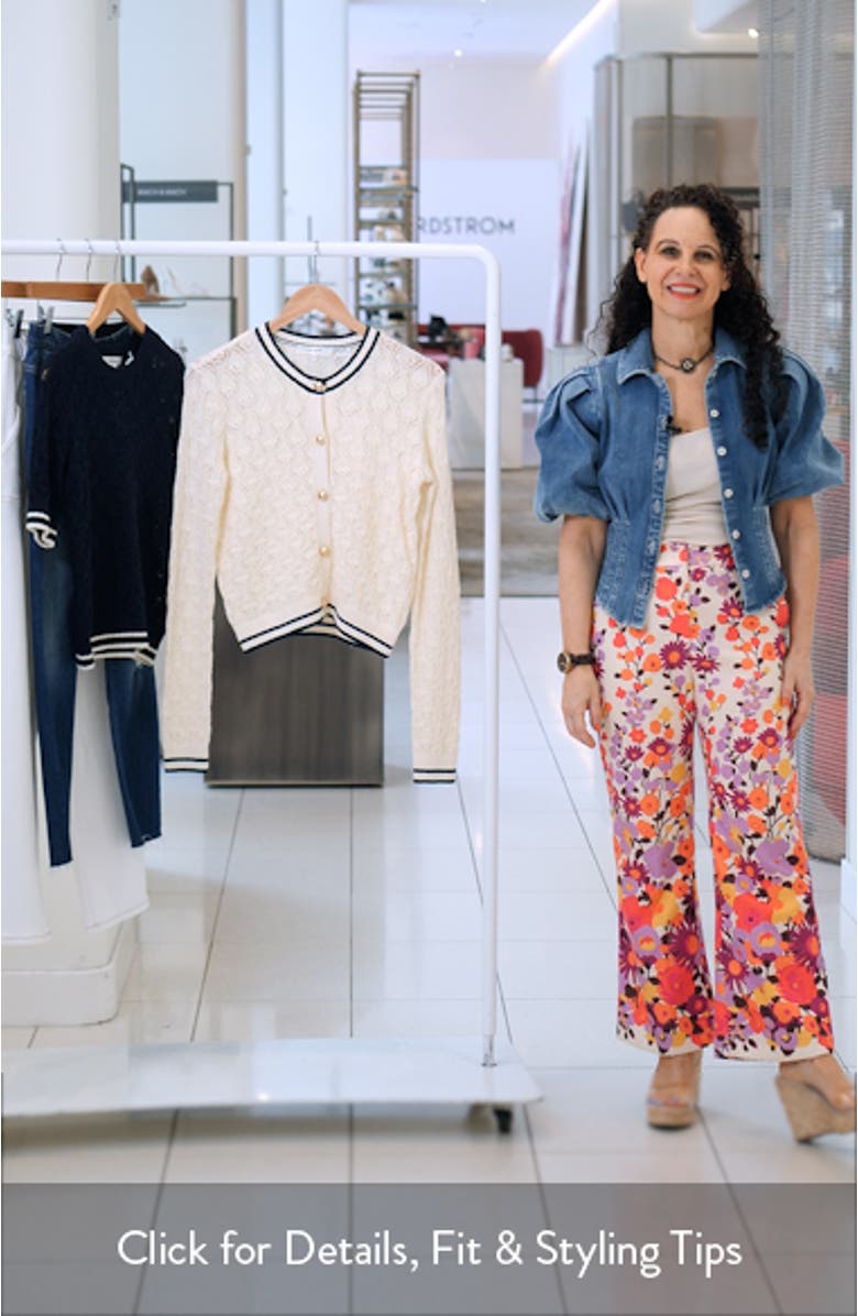 The Rookie Open Stitch Cardigan, sales video thumbnail