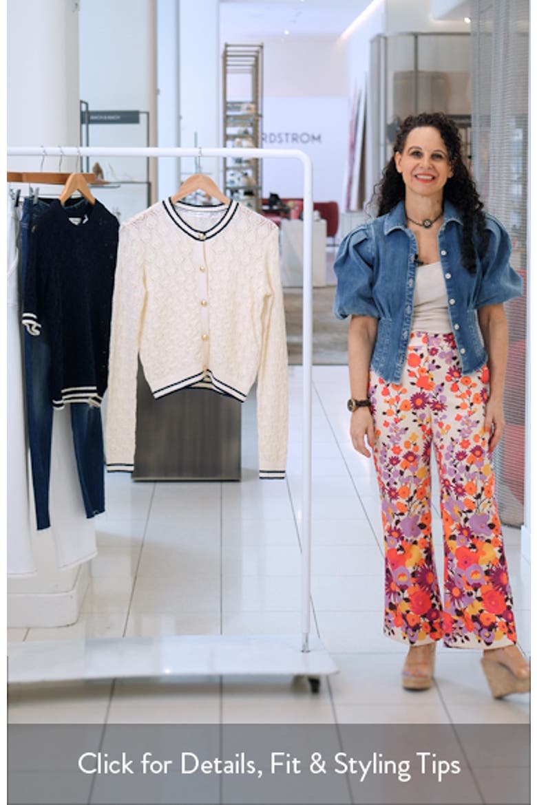 The Rookie Open Stitch Cardigan video