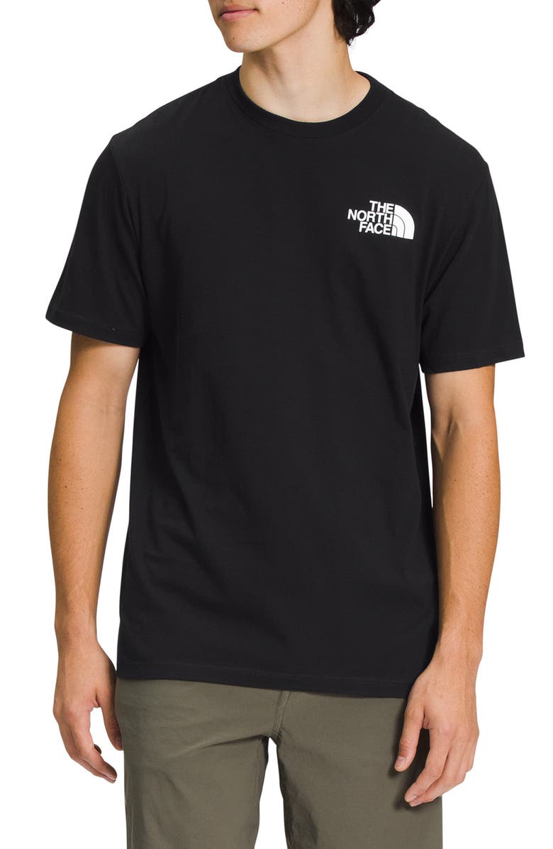 The North Face Box Logo Graphic T-Shirt, Main, color, 