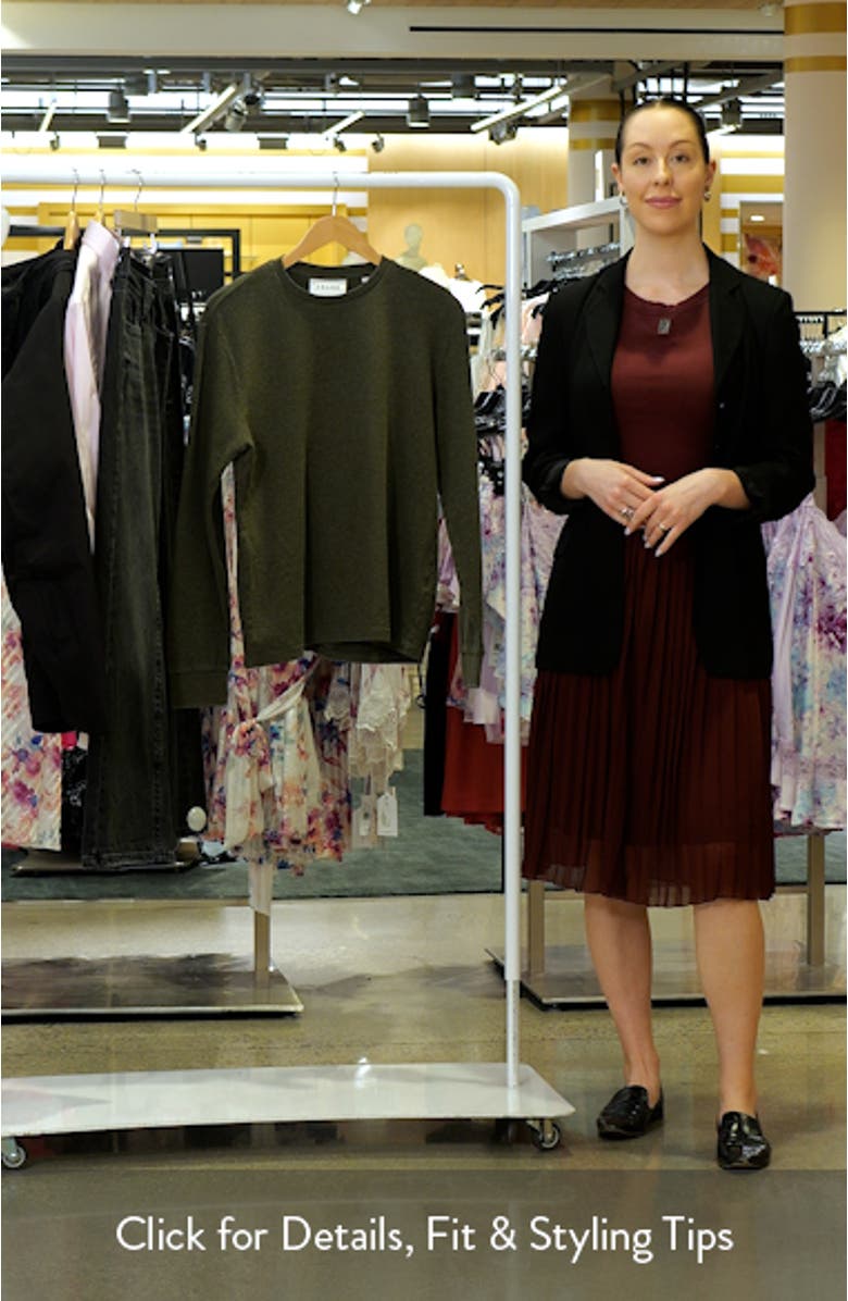 Lightweight Wool Long Sleeve T-Shirt, sales video thumbnail