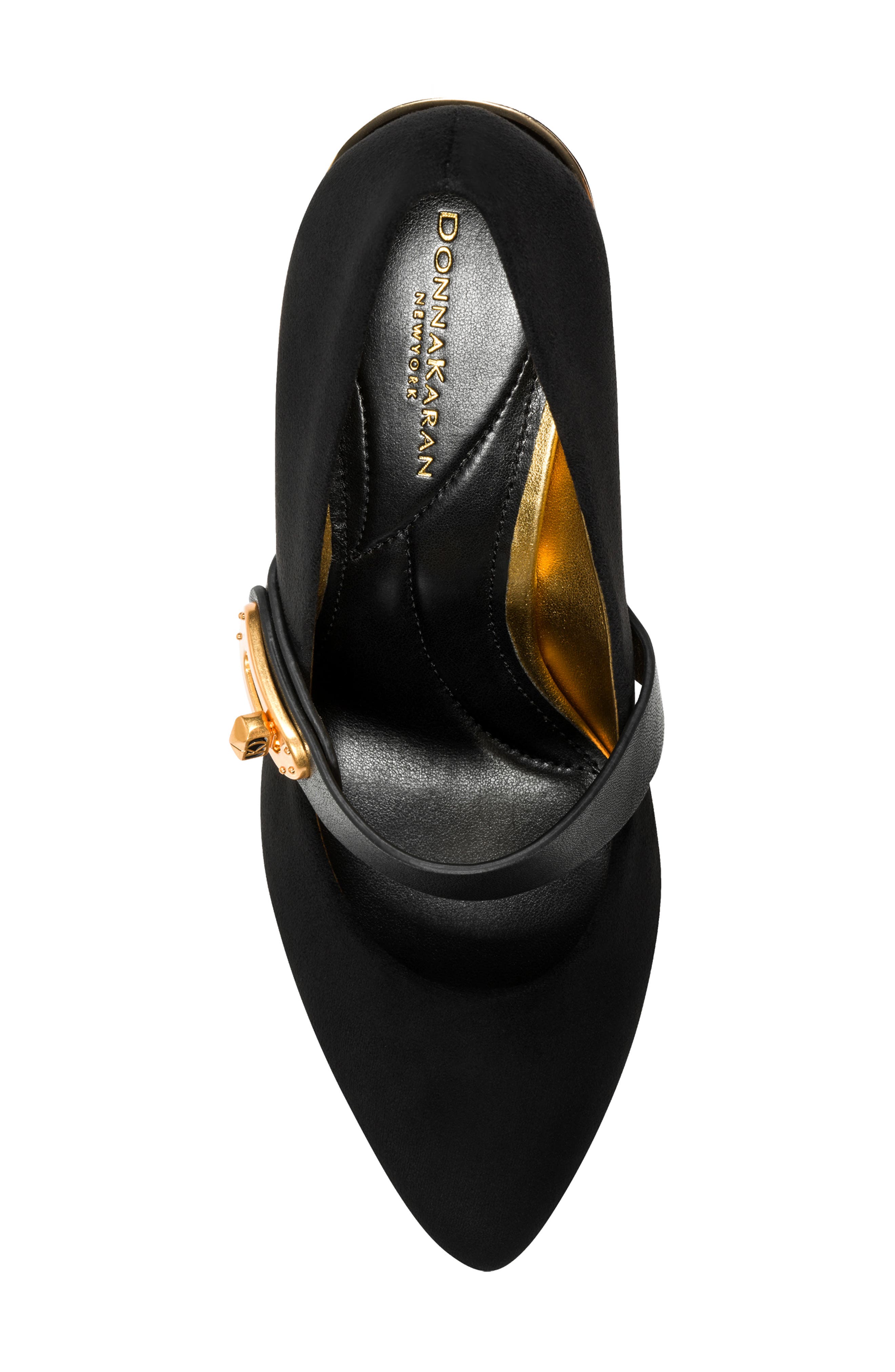 Rosey Mary Jane Pointed Toe Pump, Alternate, color, BLACK