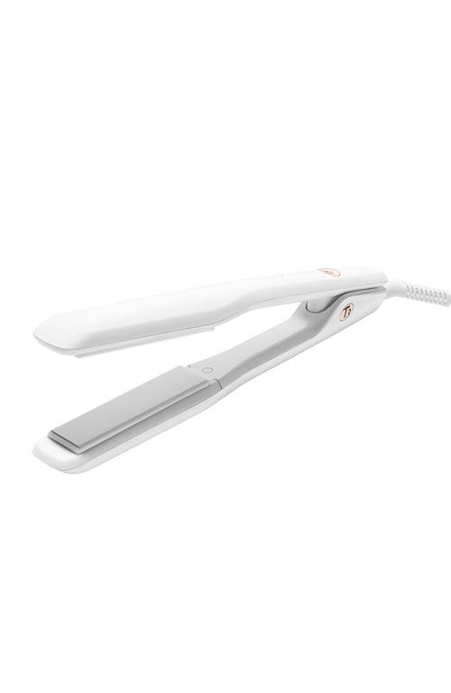 T3 Singlepass Ceramic Flat Iron In White